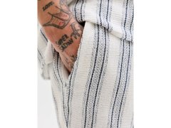 Jack&Jones pánské šortky JPSTJAIDEN COBA STRIPE JOG SHORTS REG SN 12274413 CLOUD DANCER/STRIPES 2