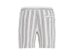 Jack&Jones pánské šortky JPSTJAIDEN COBA STRIPE JOG SHORTS REG SN 12274413 CLOUD DANCER/STRIPES 6