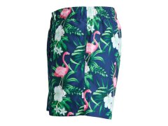 Jack&Jones pánské plavky JWHARUBA SWIM PRINTS SHORTS 12206537 NAVY BLAZER FLAMINGO 1