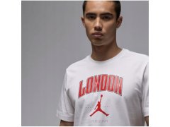 Pánské tričko Air Jordan London City Jumpman White - HQ0398-100 2