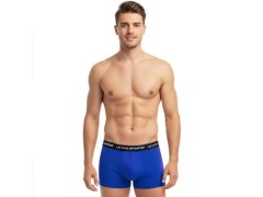 Le Coq Sportif pánské boxerky 3PAK červené šedé tmavě modré 1