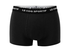 Le Coq Sportif pánské boxerky 3PAK černé šedé vínové 6