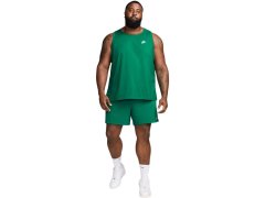 Pánské tričko Nike Club Tank, zelené, BQ1260 365 6