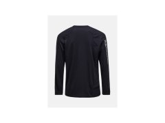Pánské tričko PEAK PERFORMANCE M Trail Wool Blend LS, černé 3