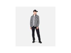 Pánská košile ROSSIGNOL RANCH PLAID SHIRT, černá 1