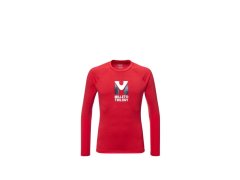 Pánské tričko MILLET Trilogy Wool Ts Ls M, červené 2
