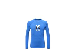Pánské tričko MILLET Trilogy Wool Ts Ls M, modré´ 3