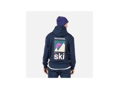 Pánská mikina ROSSIGNOL WATERFALL H RELAX SWEATSHIRT, tmavě modrá 2