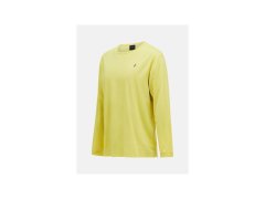 Pánské tričko PEAK PERFORMANCE M Trail Longsleeve, žlutá barva 2