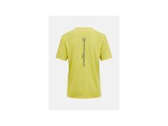 Pánské tričko PEAK PERFORMANCE M Wool-Blend Shortsleeve, žlutá barva 1