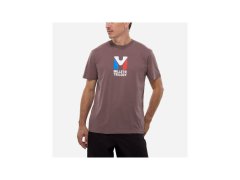 Pánské tričko MILLET Chamonix Tri Ts Ss M, fialovo-švestková barva 1