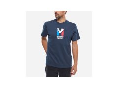 Pánské tričko MILLET Chamonix Tri Ts Ss M, tmavě modré 1