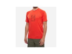 Pánské tričko MILLET Cimaï Natural Ts Ss M červené 1