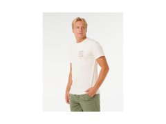Pánské tričko RIP CURL Vaporcool Search 3 Stacks Tee, bílé 1