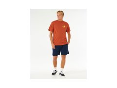 Pánské tričko RIP CURL Pacific Rinse Glass Off Tee, hnědé 2