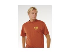 Pánské tričko RIP CURL Pacific Rinse Glass Off Tee, hnědé 4