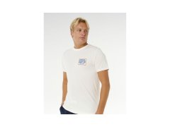 Pánské tričko RIP CURL Pacific Rinse Sunrise Tee, bílé 4