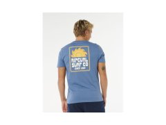 Pánské tričko RIP CURL Pacific Rinse Sunrise Tee, modré 1