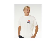 Pánské tričko RIP CURL Search Dawn Tee, bílé 5