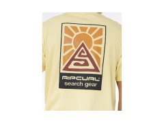 Pánské tričko RIP CURL Search Dawn Tee, žluté 4
