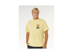 Pánské tričko RIP CURL Search Dawn Tee, žluté 5