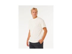 Pánské tričko RIP CURL Search Embroidery Tee, bílé 1