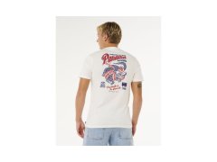 Pánské tričko RIP CURL Desti Animals Tee, bílé 2