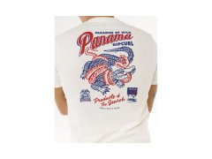 Pánské tričko RIP CURL Desti Animals Tee, bílé 4