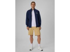 Pánská mikina z&nbsp;fleece s&nbsp;pravidelným střihem bez kapuce 4F 4FRSS26TSWSM2977-31S 2