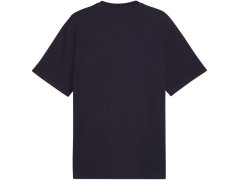 Pánské tričko Puma ESS Elevated Relaxed Tee, tmavě modré, 692018 16, pánské 2