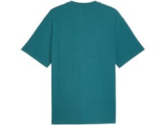 Pánské tričko Puma ESS Elevated Relaxed Tee, zelené, 692018, velikost 41 2