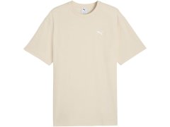 Pánské tričko Puma ESS Elevated Relaxed Tee, béžové, 692018 87 1