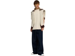 Pánské tričko Puma ESS Elevated Relaxed Tee, béžové, 692018 87 4