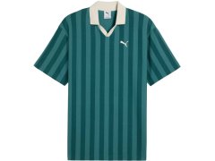 Pánské tričko Puma Class Relaxed Pinnacle Polo, zelené, 692069, velikost 41 1
