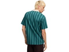 Pánské tričko Puma Class Relaxed Pinnacle Polo, zelené, 692069, velikost 41 3