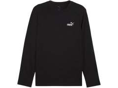 Pánské tričko Puma ESS No. 1 Logo Longsleeve Tee, černé, 682546 01 1