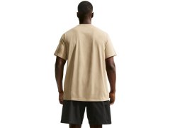 Pánské tričko Nike Club Tee, béžové, AR4997 297 1