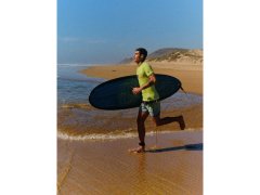 Pánské plážové šortky typu boardshorts s filtrem UPF50+ 4F 4FRSS26UBDSM257-45S 8
