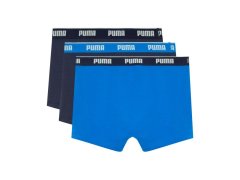 Pánské boxerky Puma, balení po 3 kusech, tmavě modré, modré 947130 06 1