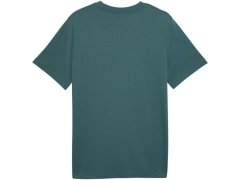 Pánské tričko Puma Ess 2 Color Small No. 1 Logo Tee, zelené, 684717 90 1