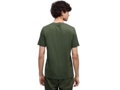 Pánské tričko Puma ESS Small No.1 s logem uprostřed, tmavě zelené 692912 86 3