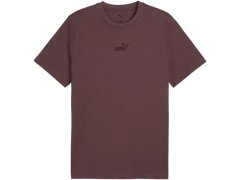 Pánské tričko Puma ESS Small No.1 s logem uprostřed, hnědé, 692912 91 1