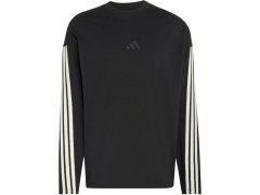 Pánské tričko adidas Kit 3-Stripes Long Sleeve, černé, KF2427 1