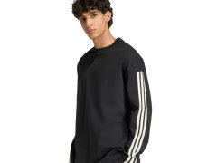 Pánské tričko adidas Kit 3-Stripes Long Sleeve, černé, KF2427 4