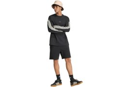 Pánské tričko adidas Kit 3-Stripes Long Sleeve, černé, KF2427 5