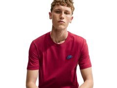 Pánské tričko Nike Club Tee červené AR4997 608 4