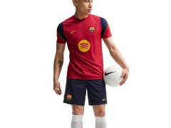 Pánské šortky Nike FC Barcelona Strike tmavě modré II2601 498 4