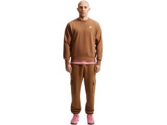Pánská mikina Nike Club FT světle hnědá FN3888 270 5