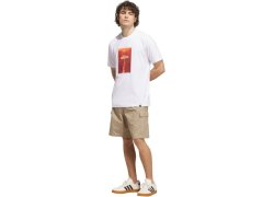 Pánské tričko adidas Waterfall Graphic, bílé, KH0398 5