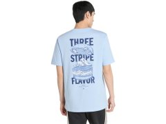 Pánské tričko adidas Burger Flavor Graphic světle modré KT9731 1